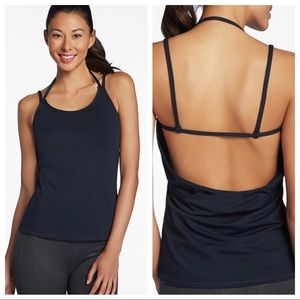NWT. Fabletics Black Miri Tank - Sz M